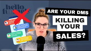 Is closing in the DMs killing your course sales and how to fix it [upl. by Eenat]