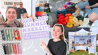 STUDIO VLOG 102 ☆ SUCCESSFUL SUMMER MARKET Stock Count amp Getting Organised  Fauna Rose ☆ [upl. by Vinna744]