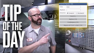 Advanced Search  Haas Automation Tip of the Day [upl. by Aleira]