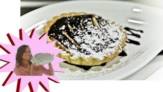 Crostatine con pere e cioccolato  Le Ricette di Alice [upl. by Karolyn692]