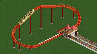 What Is The Shortest Ride With 10 Excitement In RCT2 [upl. by Tedman]