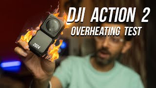 DJI Action 2 4k 60 FPS Heat Test Results REVEALED Hindi [upl. by Lartnom]