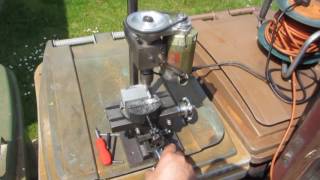 My home built mini milling machine using some Unimat SL1000 lathe parts Video 2 [upl. by Imogene]