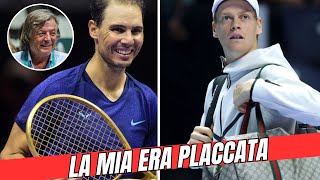 Panatta su Sinner e la racchetta doro di Nadal quotho sbagliato epoca anche a me la regalarono maquot [upl. by Xam63]