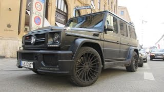 BRABUS G700 w HAMANN Bayern Muenchen JEROME BOATENG StartUp Sounds [upl. by Ferro]