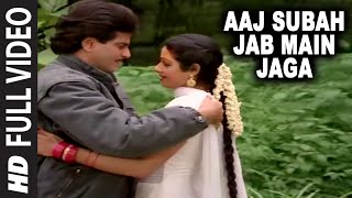 Aaj Subah Jab Main Jaga Full Song  Aag Aur Shola  Lata Maneshkar Mohammad AzizJeetendra Sridevi [upl. by Eimaral]