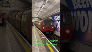 Northern Line 1995TS arrives at Moorgate londonundergroundtransport [upl. by Conroy]