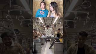 Dance in Train  miss Diya  funny dance dance viralshort shotrs [upl. by Mensch]