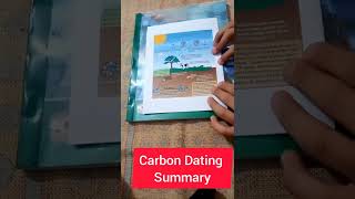 Carbon Dating Class 9th Chapter 2 [upl. by Aranat]