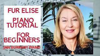 Fur Elise Piano Tutorial for Beginners Pdf [upl. by Norrad]