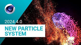 The New Particle System in Cinema 4D [upl. by Enyrehtac]