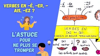 VERBES en e  COMMENT NE PLUS FAIRE DE FAUTE [upl. by Aniar]