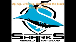 Cronulla Sharks theme song Lyrics NRL SingALong [upl. by Carina]