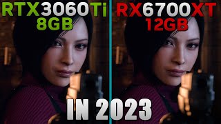 RX 6700 XT 12GB vs RTX 3060 Ti 8GB  Tested in 15 games [upl. by Lertsek]