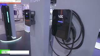 eMove 360° Europe 2022 Berlin Connected echarger quotTRYDANquot  V2C [upl. by Niamreg]