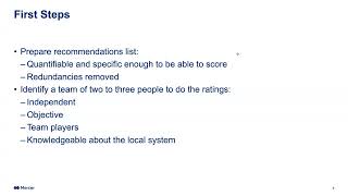 Recommendation Scoring Methodology for Counties [upl. by Odareg]