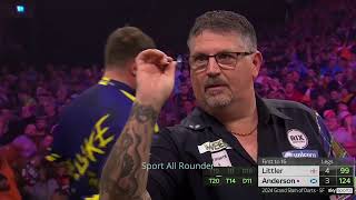 2024 Grand Slam of Darts Semi Final Highlights 180s and Best Checkouts [upl. by Atims]