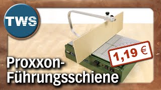 Tutorial 3 DIYFührungsschienen für Proxxon Thermocut Heißdrahtschneider  Zubehör Guider Pro TWS [upl. by Golda]