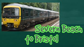 Severn Beach to Bristol Temple Meads  FULL JOURNEY  Great Western Railway 165 Networker Turbo [upl. by Ima598]