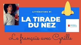 👃🏻 Comment apprendre et jouer La TIRADE DU NEZ dans CYRANO DE BERGERAC LITTÉRATURE 1 [upl. by Maleki]