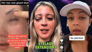 EYELASH EXTENSION NIGHTMARES [upl. by Furr]