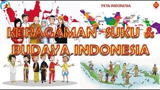 Video Pembelajaran Tematik KERAGAMAN SUKU DAN BUDAYA BANGSA DI INDONESIA  34 PROVINSI [upl. by Pihc]