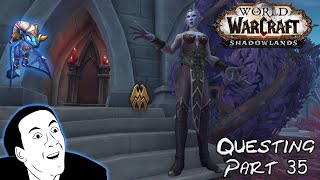 FR WoW Shadowlands questing  AVARICE  part 35 [upl. by Jarnagin]