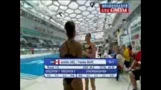 Diving World Series 2014 Beijing CHN Womens 3m sync 女子跳板雙人 [upl. by Esteban]