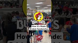 How A Bucee’s Brisket Sandwich Is Made  Sevierville Tennessee [upl. by Aillimac]