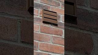 Manrose centrifugal extractor fan with shutters outside vent [upl. by Rooney]