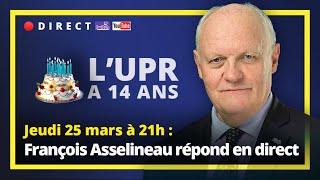 François Asselineau répond à vos questions [upl. by Anaerdna]