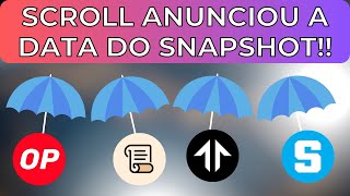 3 CLAIMS PRA FAZER AGORA DATA DO TGE DA SCROLL E NOVOS FARMS COMEÇANDO  Airdrop Updates 90 [upl. by Dawna]