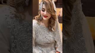 Pakistani Modern Style Bridal Look Makeover Dress 👗 Jewellary Viral Video Short [upl. by Branca]