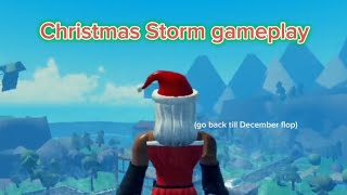 🎄 Christmas Storm gameplay Heroes Online world Roblox [upl. by Lamoree]