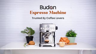 Budan Espresso Machine 🤎  Loved by Home Brewers in India  Something’s Brewing [upl. by Amalberga]