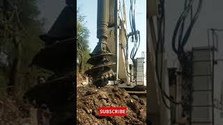 Mait drilling rig । pile drilling with heavy machinery। construction equipment [upl. by Lurline]