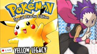 Pokémon Yellow Legacy Definitive Run Safari Zone  Fuchsia Gym of Koga amp his daughter JanineEp7 [upl. by Ahsym]