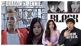 GDRAGON  THAT XX 그 XX MV amp BLACK ft BLACKPINK JENNIE REACTION [upl. by Eleni267]