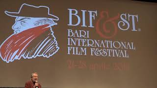 Pierfrancesco Favino apre Il Festival del Cinema di Bari il Bifes [upl. by Athiste]