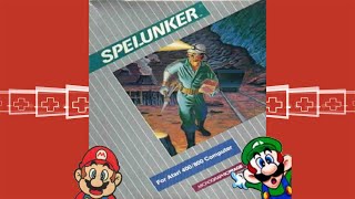 Spelunker Arcade 1983 Full Game 100 Walkthrough [upl. by Ttayw641]