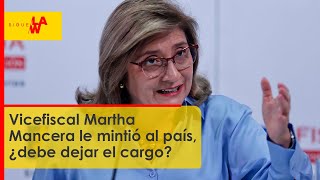 La vicefiscal le mintió al país ¿debe renunciar [upl. by Remy]