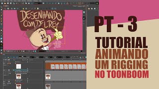 ANIMANDO UM RIGGING NO TOONBOOM  TUTORIAL  PT3 [upl. by Reine]