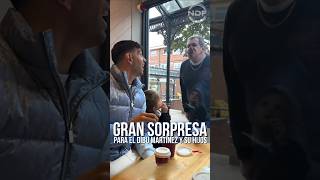 El Dibu Martinez recibió una gran sorpresa 😱 [upl. by Ahsets]