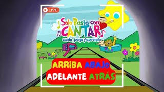 Arriba Abajo Adelante Atrás  ⬆️⬇️➡️⬅️ Solo Basta Con Cantar video animado [upl. by Eniawtna]