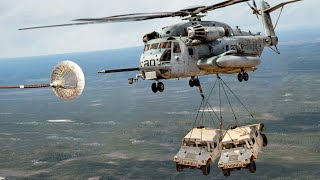 Crazy Skilled US Helicopter Pilot Performs Super Dangerous MidAir Refueling [upl. by Nocam]