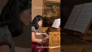 Scarlatti Sonata in C minor K56 on the 17th century Ruckers harpsichord [upl. by Warthman]