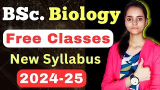 BSc Botany and Zoology Classes 202425  New Syllabus and Notes  Free Study  bscbiology [upl. by Fendig358]