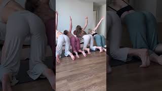 😍 Yoga With Anna 😍 Relaxing Yoga Flow with Friends 🧘‍♀️👍📨 Deep Stretch amp Relaxation yoga shorts [upl. by Eanehs]