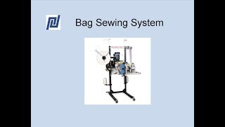 Bag Sewing System  Plain Stitch System  Fischbein Model 400 NS [upl. by La Verne236]