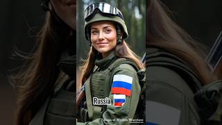 Beautiful Female Soldiers and Their Captivating Smiles from Around the World soldier [upl. by Deron]